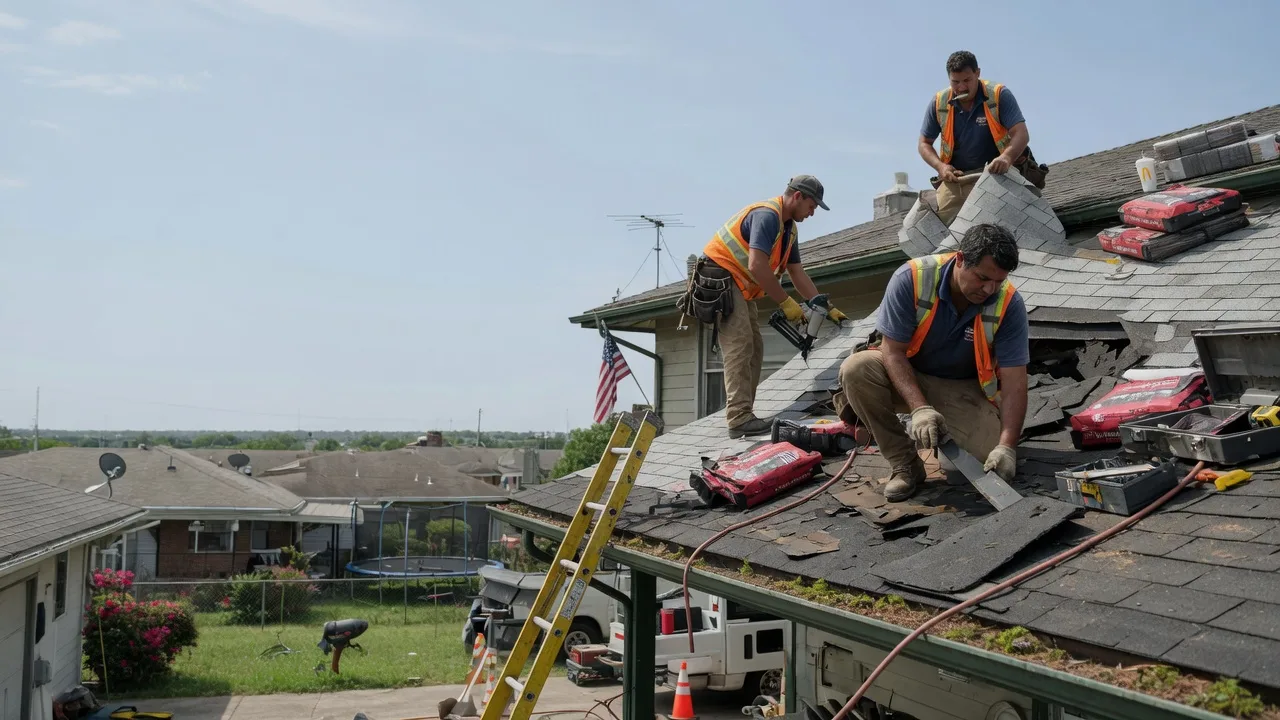 Roof Repair in Kellyville, OK near me